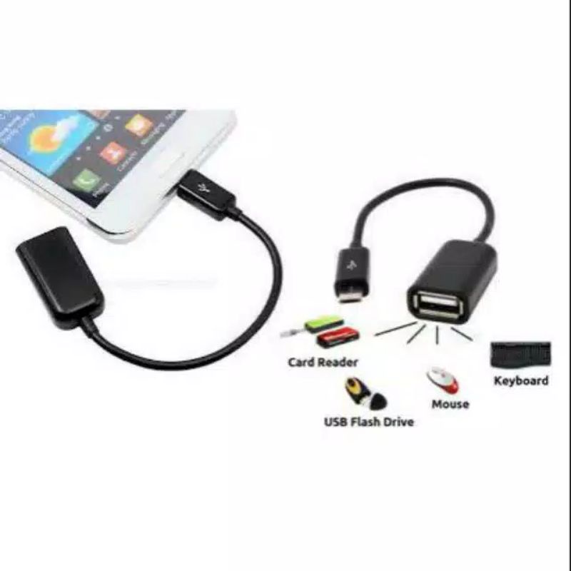 Jual Kabel OTG Android / Cable Usb OTG Micro || Kabel Data OTG Type C