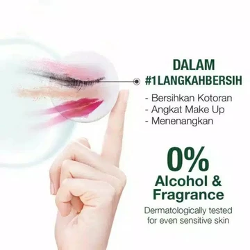 Garnier Micellar Water Pink 400 ML Skin Care Pembersih Makeup Wajah Untuk Kulit Sensitif 400ml