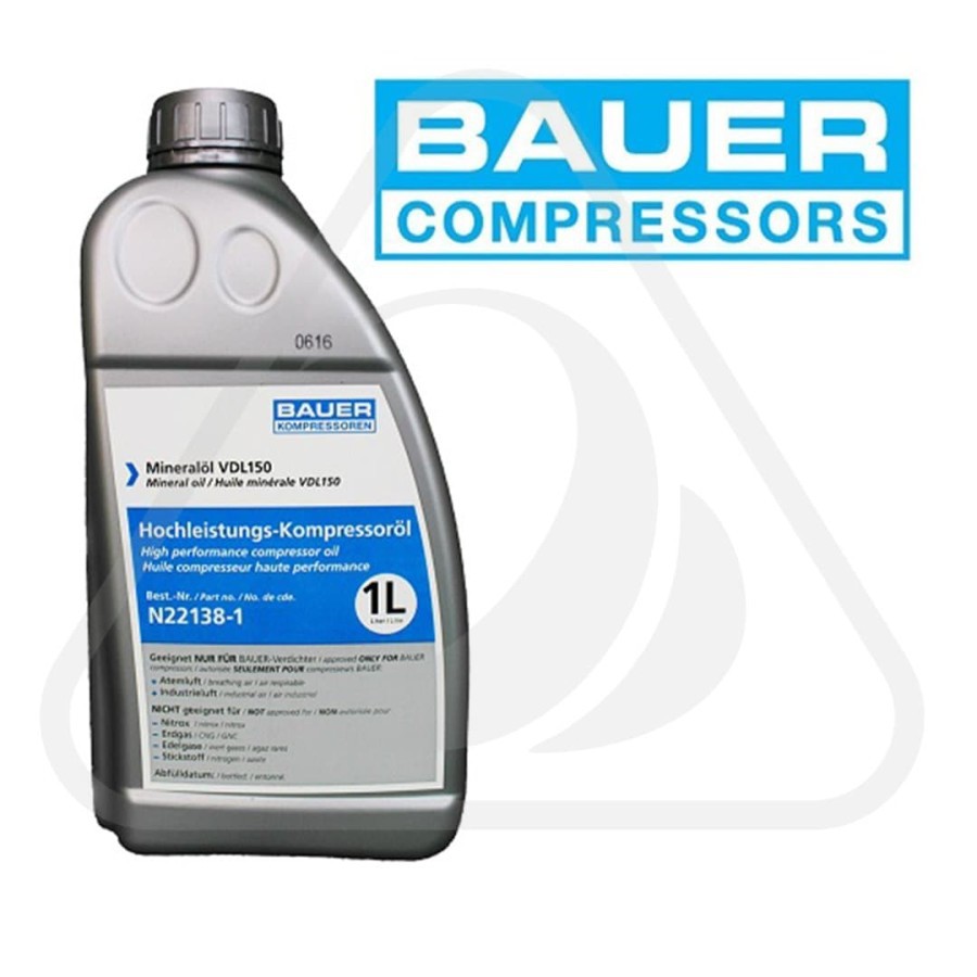 Jual Oli Compressor Diving Bauer Mineral Oil N22138 Kompresor Selam ...