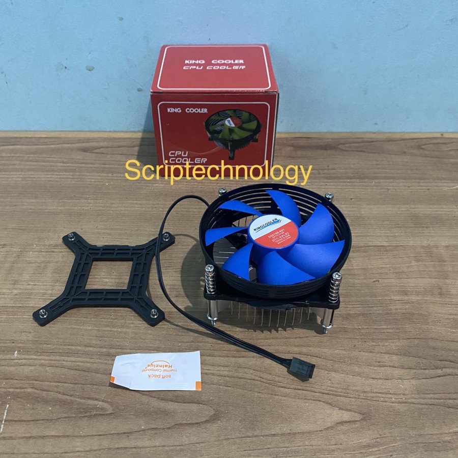 Jual Fan Processor Intel LGA 775 Baut King Cooler Scorpion King Fan CPU ...