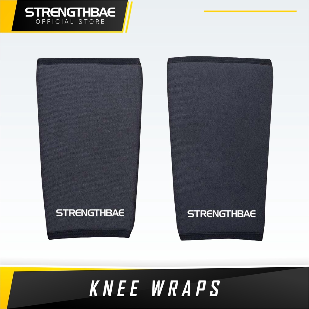 Jual Knee Sleeves 7mm Strengthbae Sleeve Squat Powerlifting Pelindung Lutut Gym Fitness 9375