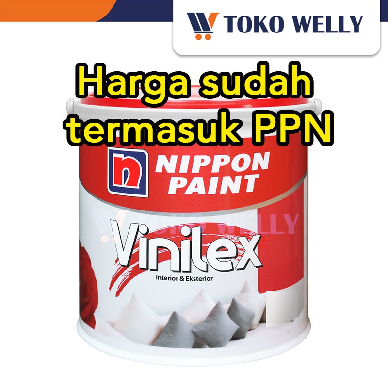 Jual Nippon Paint Vinilex / Warna CUSTOM / Cat Tembok / Pail (25Kg ...