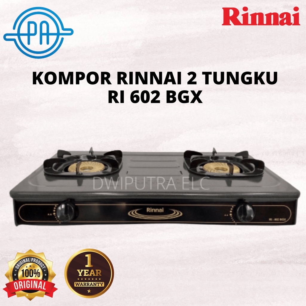 Jual Kompor Gas Tungku Rinnai Ri Bgx Ri Bgx Garansi Resmi Shopee Indonesia