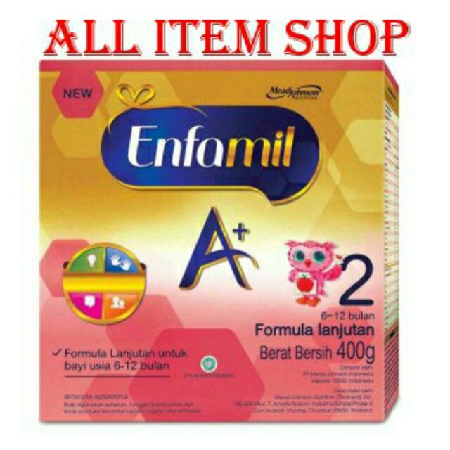 Jual Enfamil A Tahap 2 400 gram Box | Shopee Indonesia