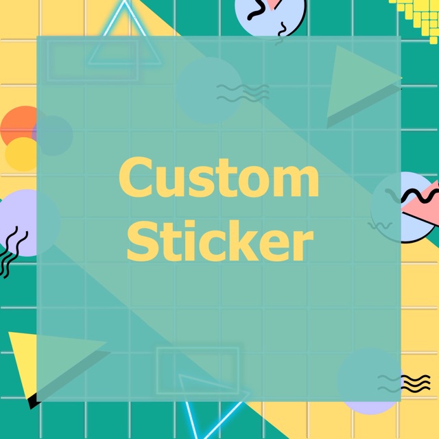 Jual CUSTOM STICKER | Shopee Indonesia