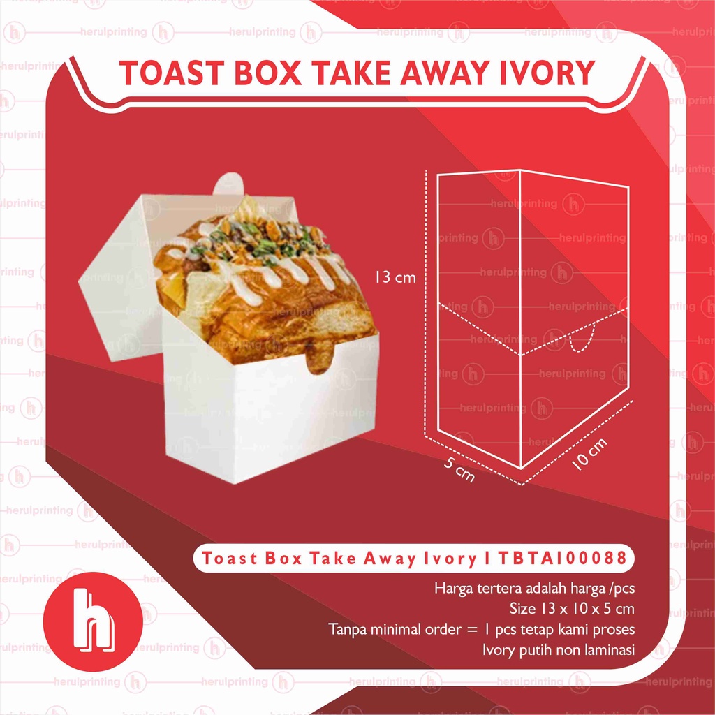 Jual Toast Box Take Away Ivory I TBTAI00088 | Shopee Indonesia