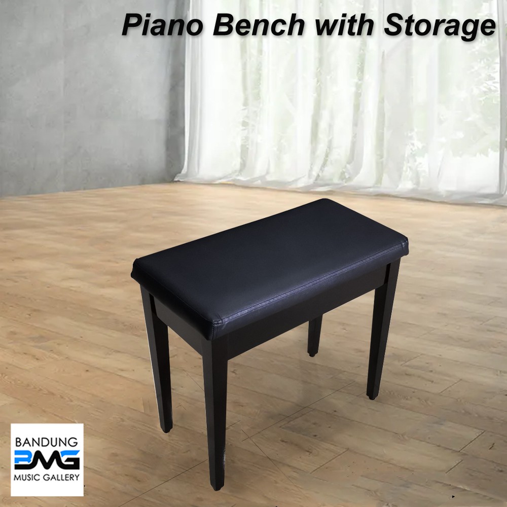 Jual Kursi Piano / Kursi Keyboard With Storage / Piano Chair / Piano ...