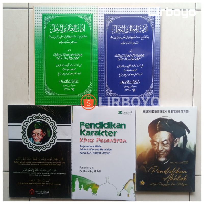 Jual Asli Paket Terlengkap Kitab Terjemah Adabul Alim Wal Mutaalim Kh