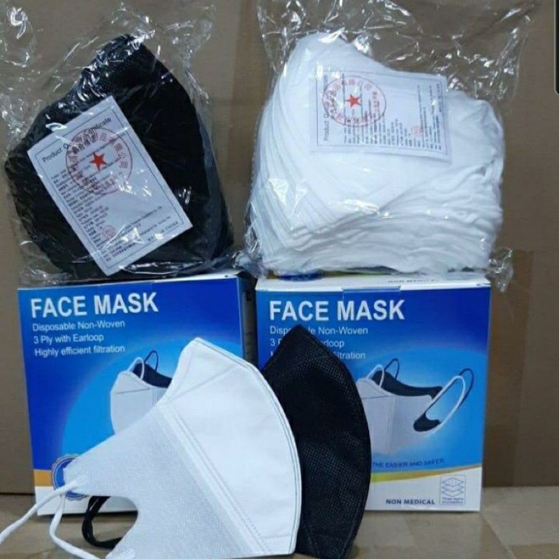 Jual Masker Duckbil Premium + Box Isi 50pcs | Masker Dukbil Dukbill ...