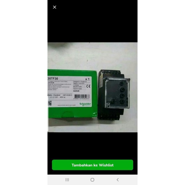 Jual ZELIO Multifunction Phase Control Relay RM35TF30 Schneider
