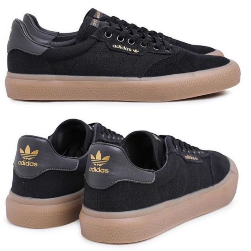 Adidas 3MC Vulc Skate Black Gum Shoes