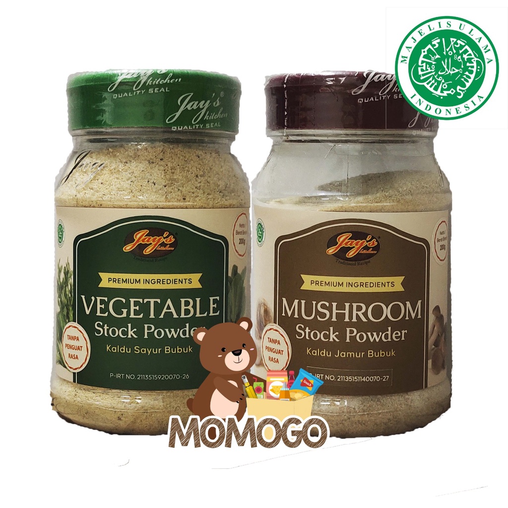 Jual JAY'S MUSHROOM / VEGETABLE STOCK POWDER 200 GR | Shopee Indonesia
