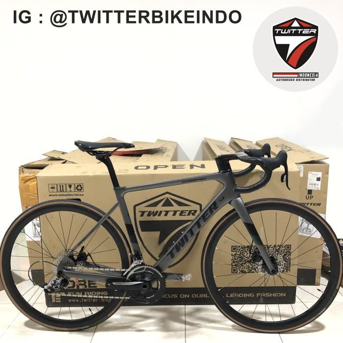 Sepeda Roadbike Twitter Stealth Pro Disc