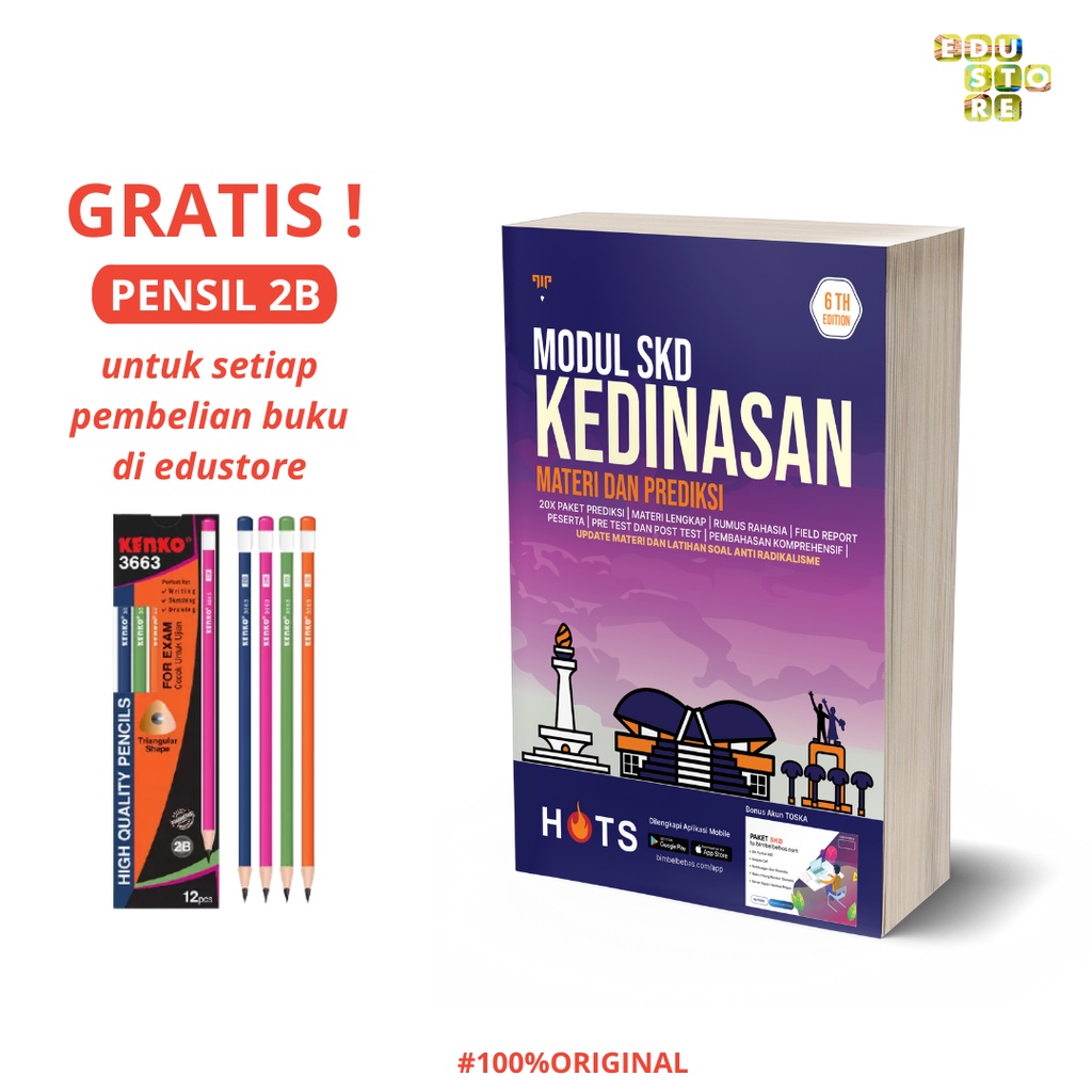 Jual Buku Kedinasan Bebas Buku Modul Seleksi Kompetensi Dasar