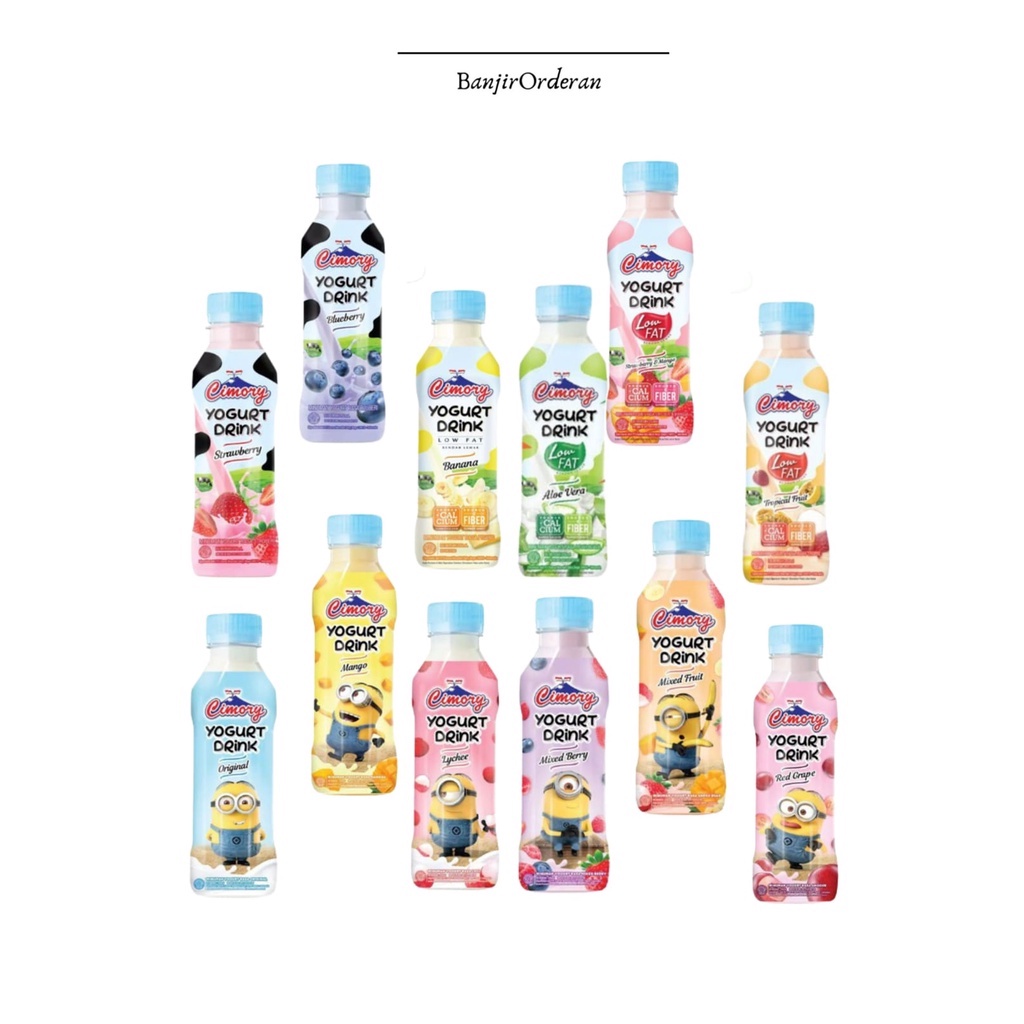 Jual Cimory Yogurt Drink 250 ml All Varian / Yogurt Drink LoW Fat