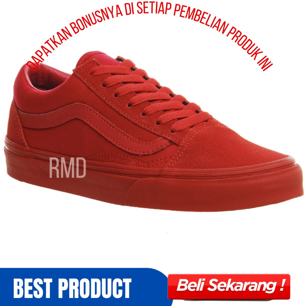 Sepatu vans sale california merah