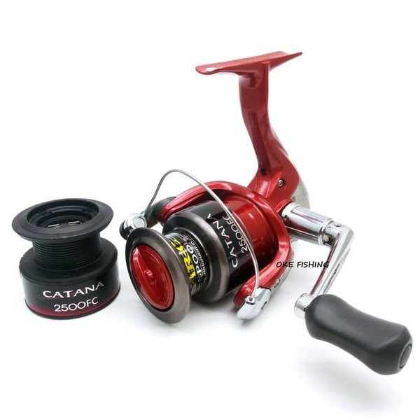 Jual Rel Pancing Reel Spinning Shimano Catana 2500FC 3bb Katrol Pancing ...