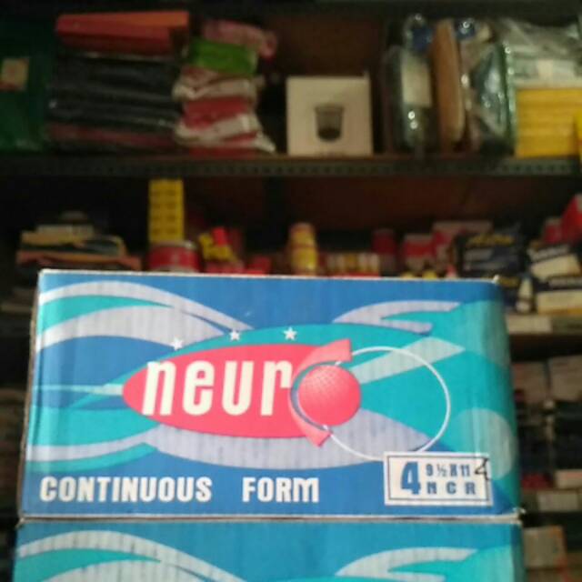 Jual Kertas Continuous Form/Kertas Komputer 4 ply belah jadi bagian