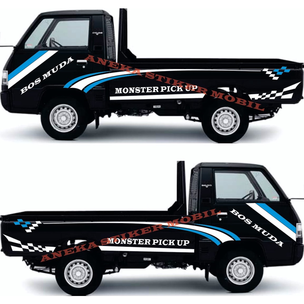 Jual Promo stiker sticker mobil pick up suzuki carry gran max l300 ...