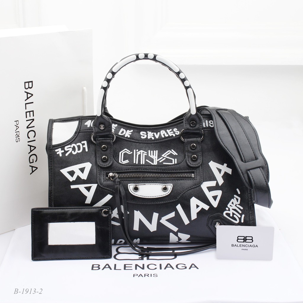 Tas balenciaga graffiti store original