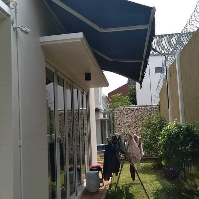 Jual Jual Awning Gulung Manual/Kanopi Lipat Sunbrella Shopee Indonesia