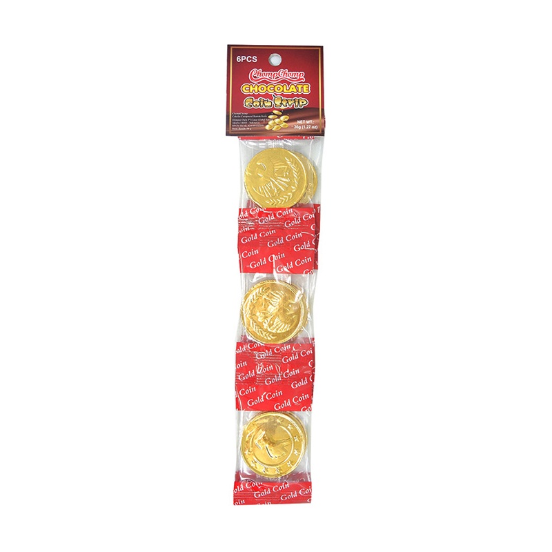 Jual Chomp-Chomp Chocolate Coin Strip 36 g | Shopee Indonesia