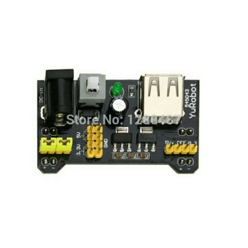 Jual MB102 Breadboard Power Supply Module 3.3V/5V | Shopee Indonesia