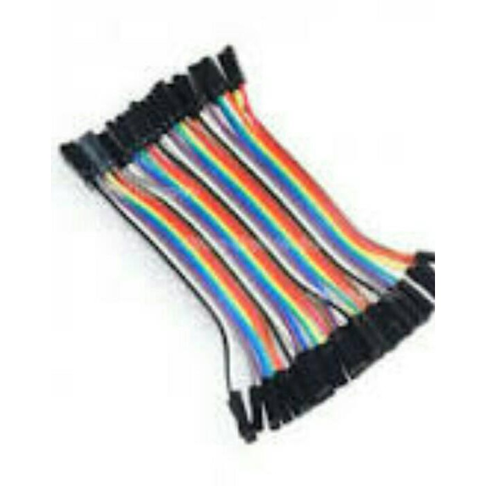 Jual Jumper Dupont female to female 10 cm 10 pcs arduino uno raspberry ...