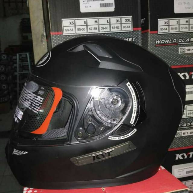 Jual Helm KYT K2 RIDER SOLID 2 VISOR Shopee Indonesia