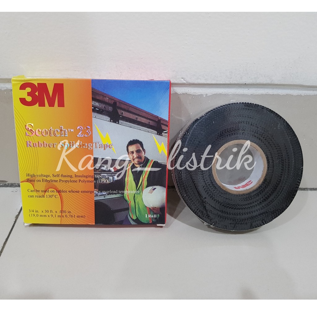 Jual 3M ISOLASI LISTRIK SCOTCH 23 | ISOLASI 3M RUBBER SCOTCH 23 ...