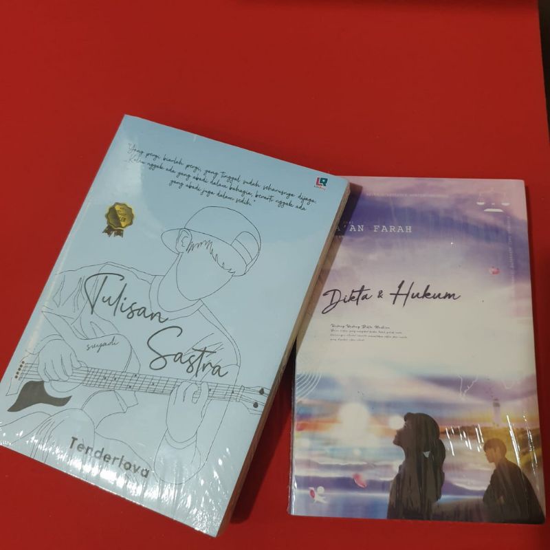 Jual Paket 2 Novel (Tulisan Sastra-Dikta & Hukum) | Shopee Indonesia