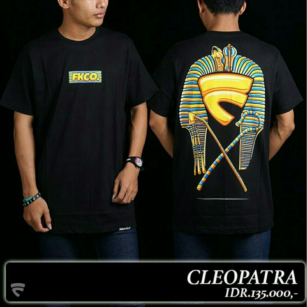 Jual Kaos Friday Killer Cleopatra Kaos Distro Pria Fashion Streetwear Black Shopee Indonesia 1713