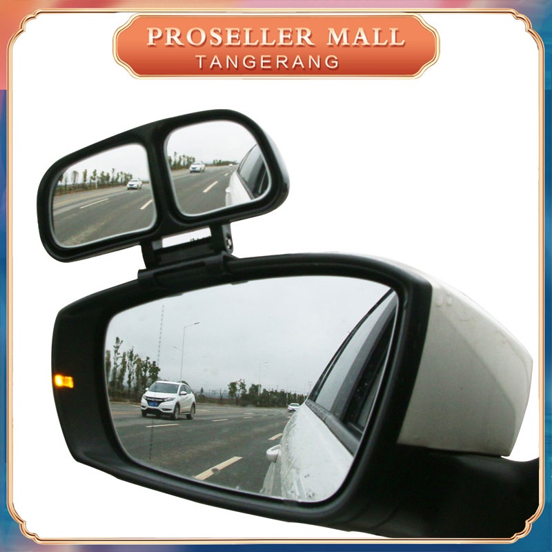 Jual Spion Tambahan Mobil/Car Blind Spot Mirror /2 Side Wide Angle ...