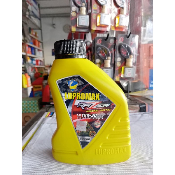 Jual Oli Mesin Motor Matic Scooter Lupromax Razer 10W-30 JASO MB 800ml ...