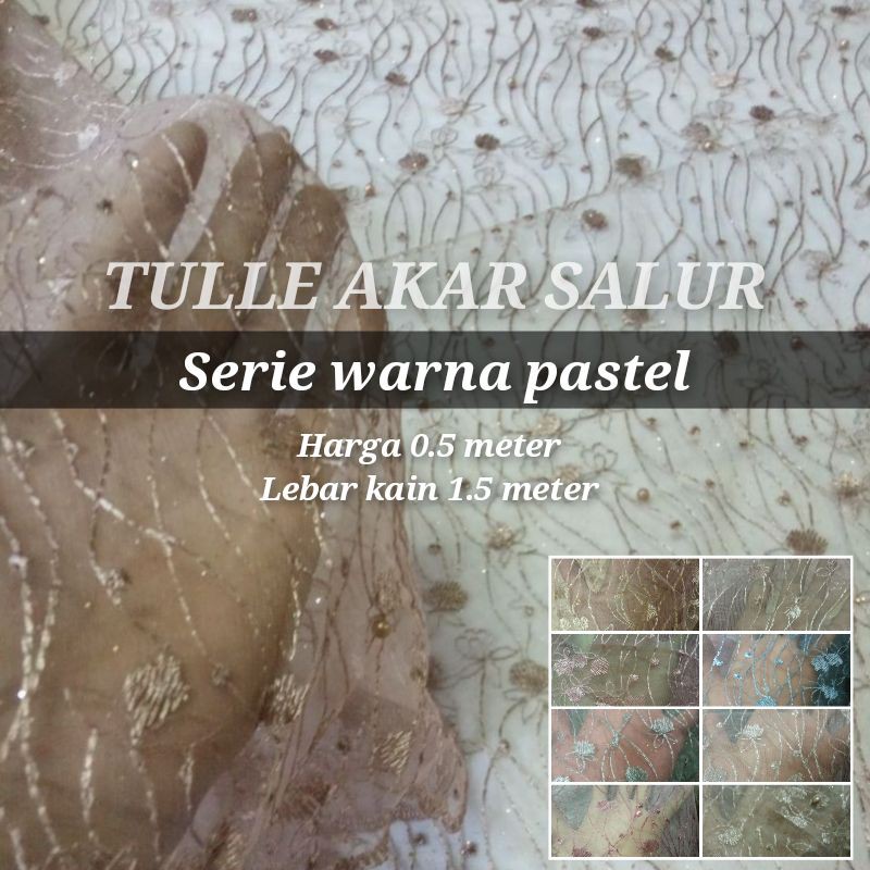 Jual Kain Tile Akar / Brokat Tile Akar / Brokat Akar / Tile Akar ...