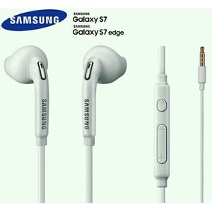 Headset Earphone Handsfree Samsung Galaxy S7 Original 100