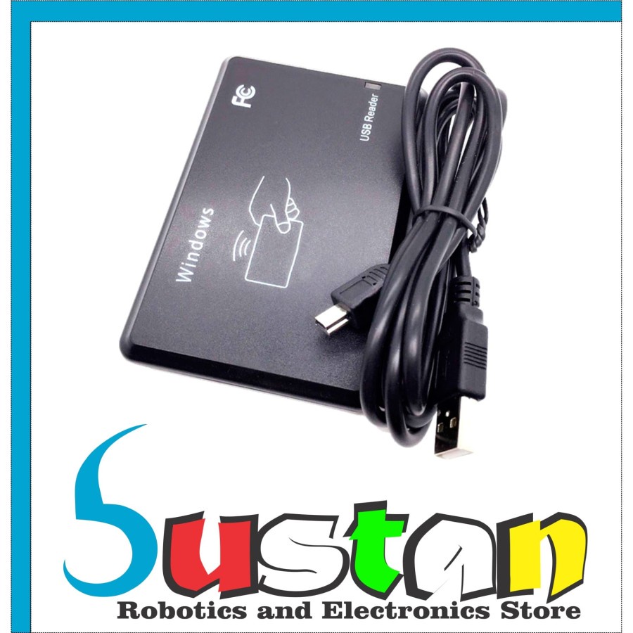 Jual JT308 125KHz USB Proximity Sensor Smart RFID ID Card Reader ...
