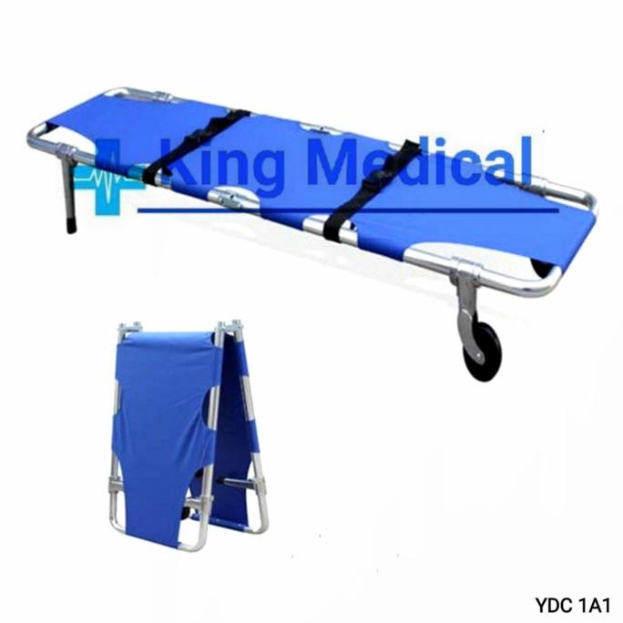 Jual Tandu Lipat Roda Castor Folding Stretcher Gea Ydc 1 A1