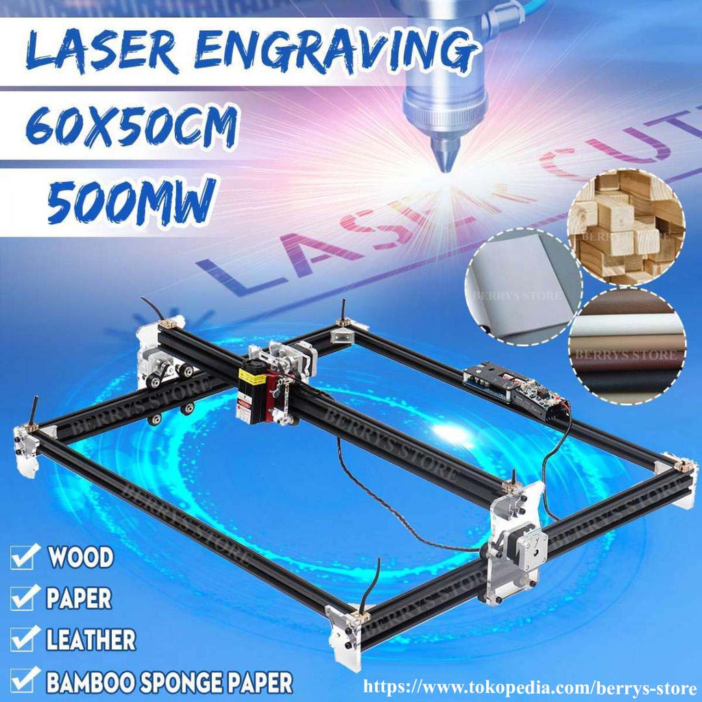 Jual MESIN CNC LASER CUTTING GRAFIR ENGRAVING KAYU 500MW | Shopee Indonesia