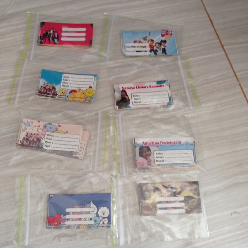 Jual Stiker label mapel | Shopee Indonesia