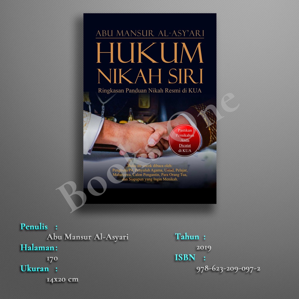 Jual Buku Hukum Nikah Siri | Shopee Indonesia