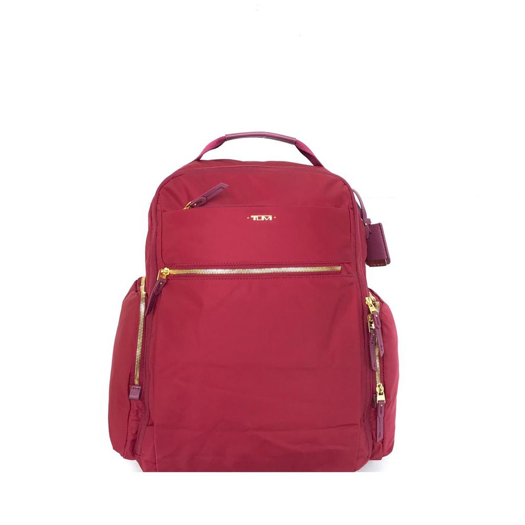 Jual ORIGINAL FO Tumi Voyageur Ari T Pass Backpackk Red Shopee