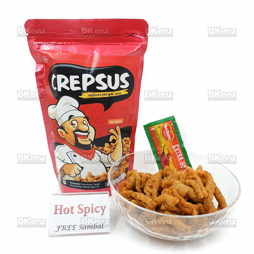 Jual Crepsus Keripik Usus Ayam Kripik Crispy | Shopee Indonesia