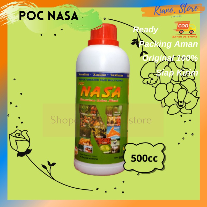 Jual POC Nasa - Pupuk Organik Cair Nasa - Pupuk Cair - Original Nasa ...