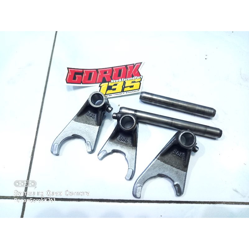 Jual CAPIT UDANG FORK SHIFT CAKAR RASIO RX KING FULLSET NO 1 2 3 & PEN
