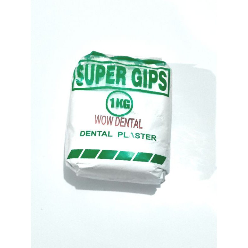 Jual Gips Putih Super/Dental Stone Bahan Cetak Gigi Shopee Indonesia