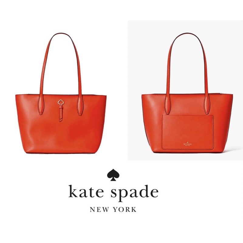 Jual authentic kate spade adel large tote bag spotlight red