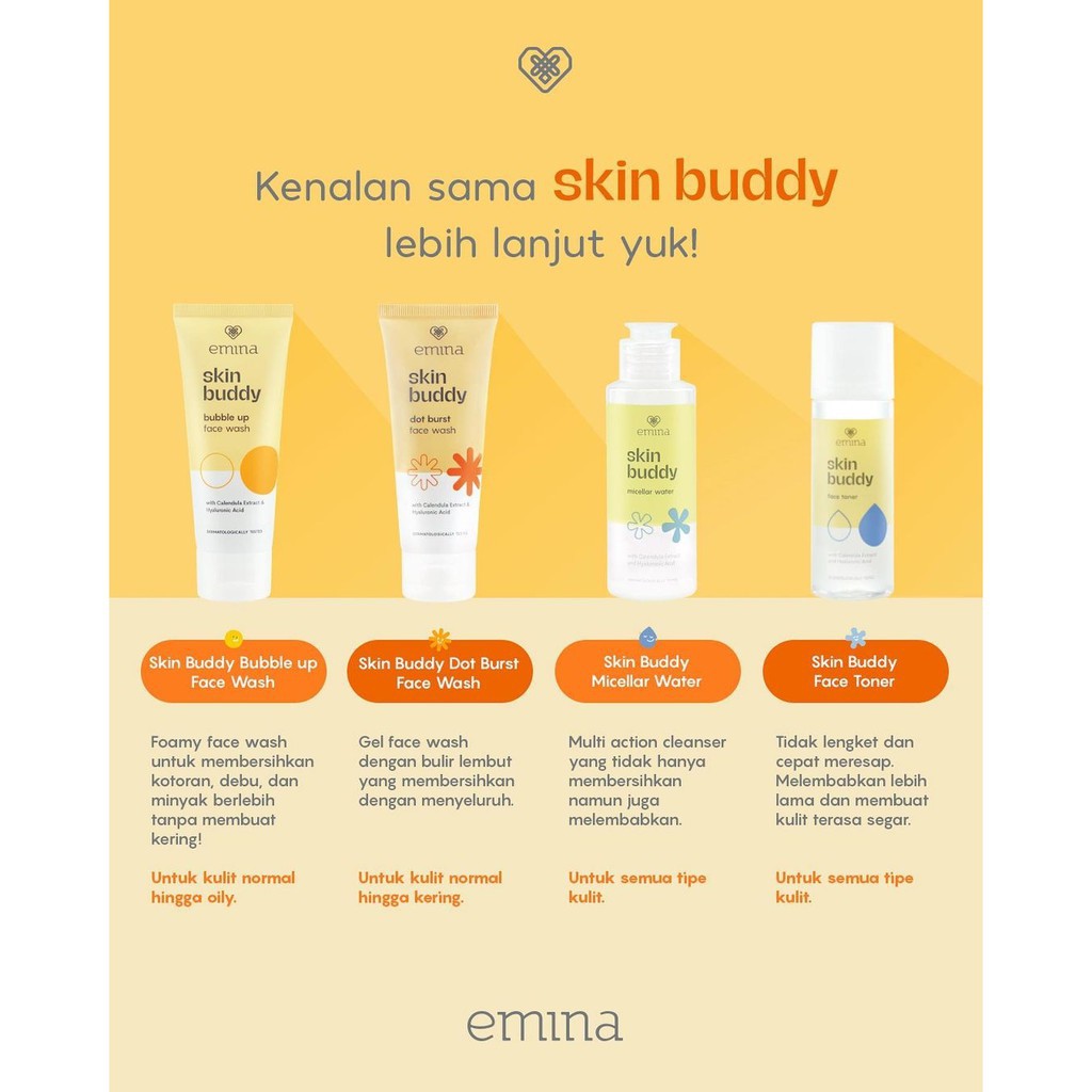 Jual EMINA SKIN BUDDY Shopee Indonesia
