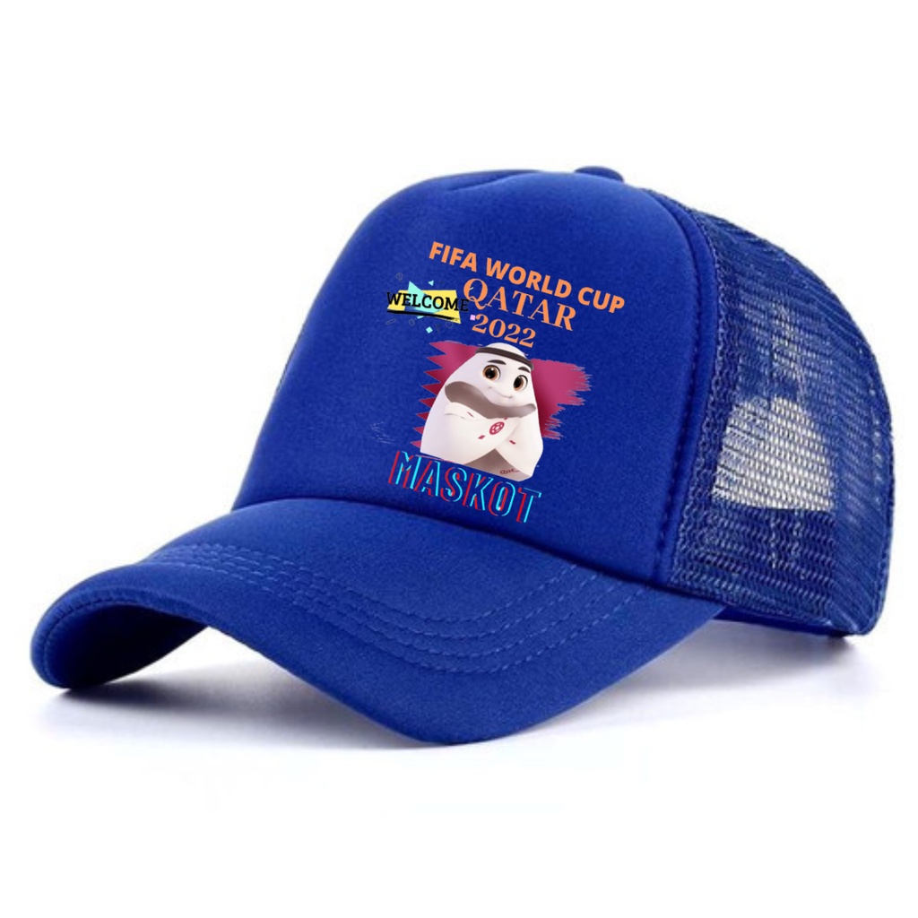 Jual Topi Jaring Jala Hat Trucker Maskot Piala Dunia Fifa World Cup ...