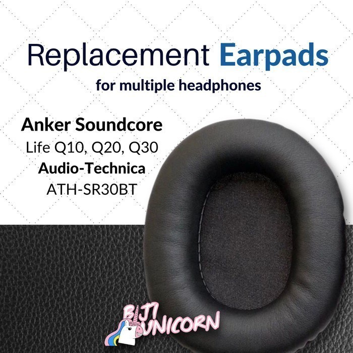 Jual Earcup Earpad Ear Cushion Cushion Ath Sr30bt Soundcore Life Q10 Q20 Q30 Shopee Indonesia